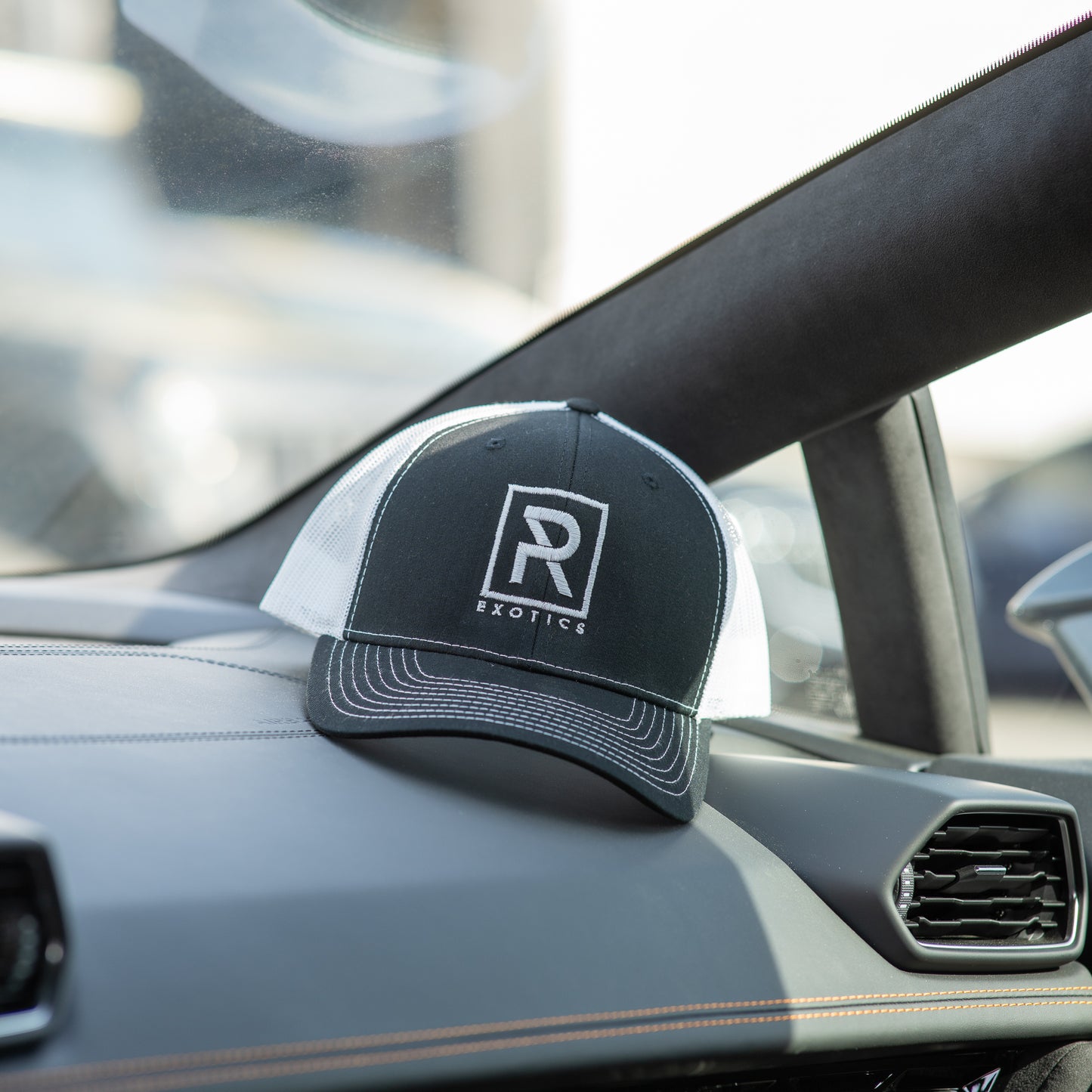 RP Exotics Hat (Black/White)
