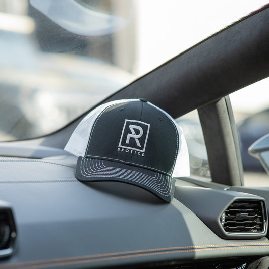 RP Exotics Hat (Black/White)