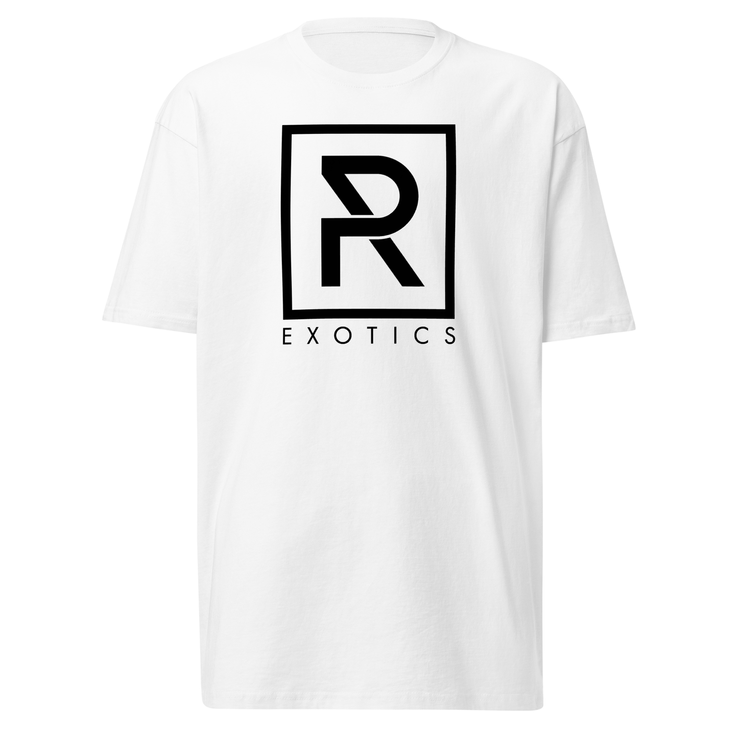 RP Exotics Standard Men's Heavyweight T-Shirt (White)